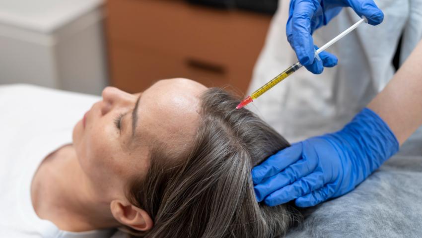 Hair Root Therapy with Mesoporation